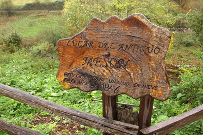 Detalle en la ruta del Tabayón del Mongallu (Tarna)