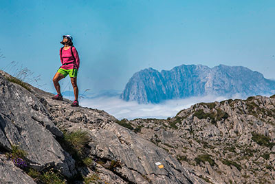 Ruta al mirador de Ordiales en los Picos de Europa con la alpinista Rosa Fernández